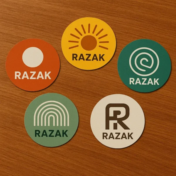 لیبل پشت چسب دار