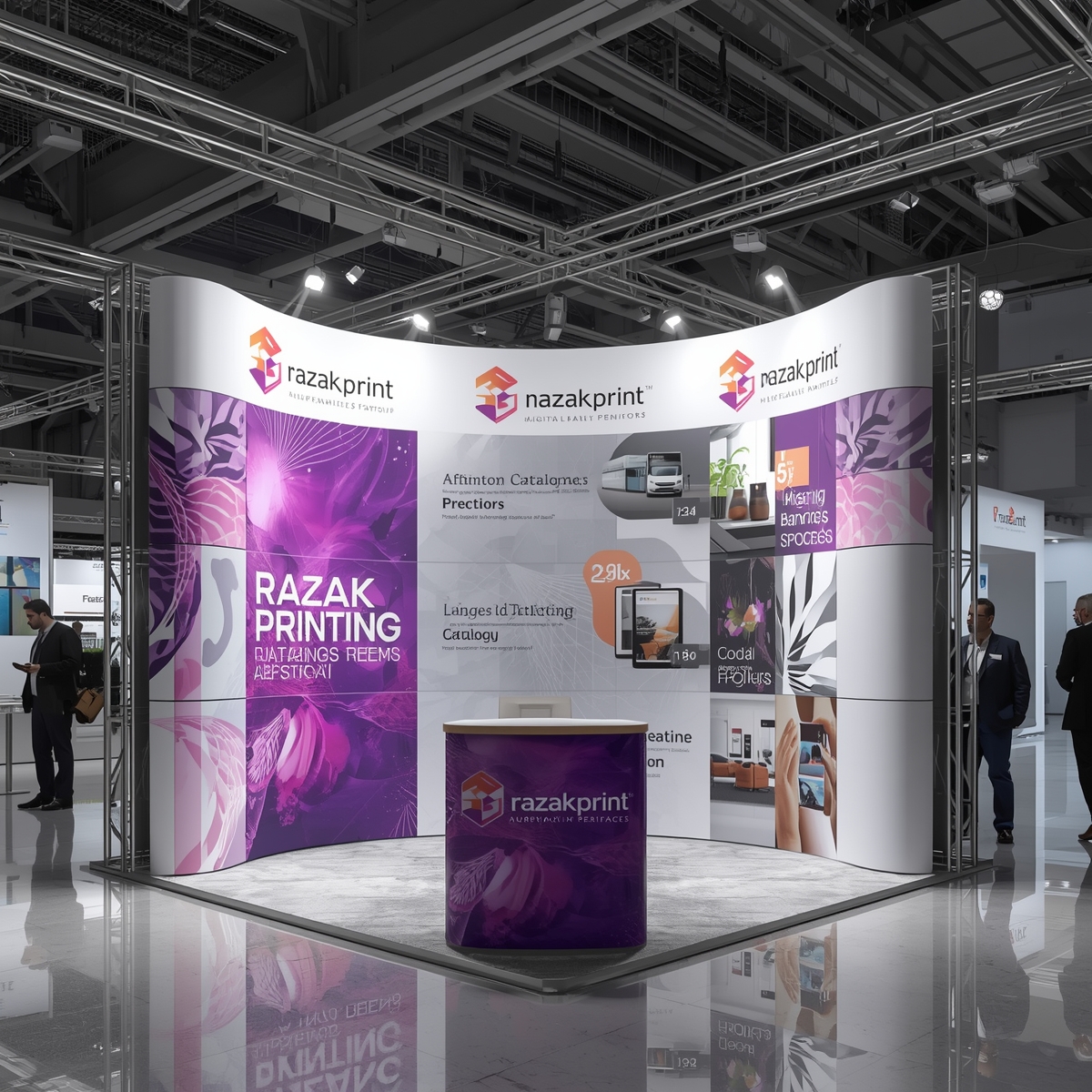 سازه پاپ آپ چاپ رازک