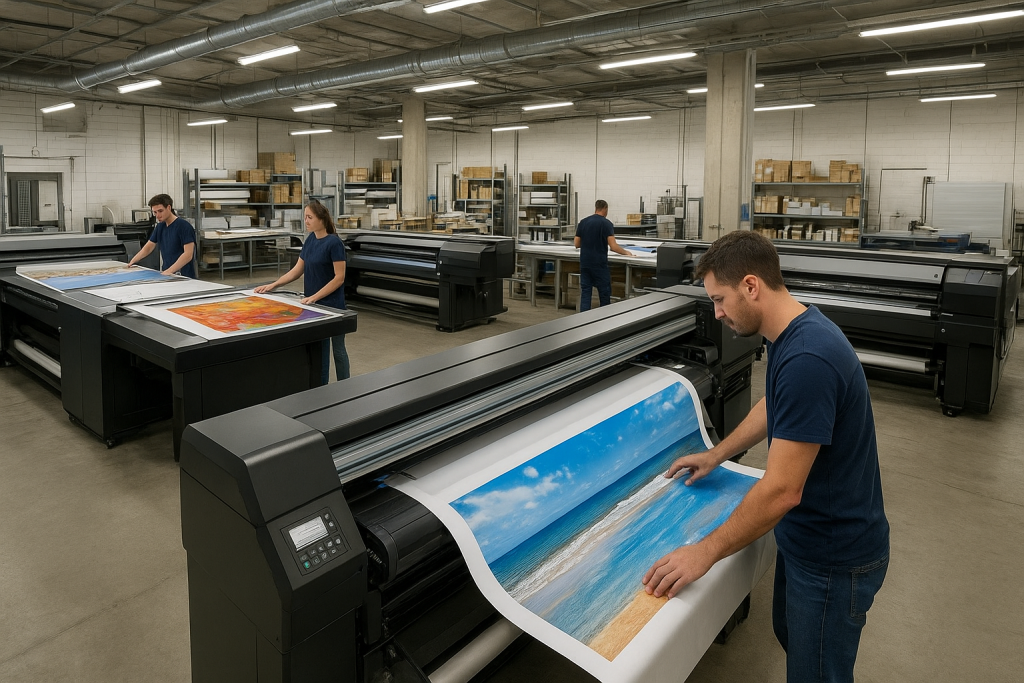 چاپ پلات و لمینت