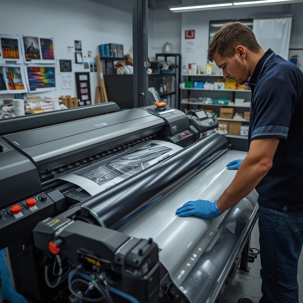 چاپ پلات و لمینت